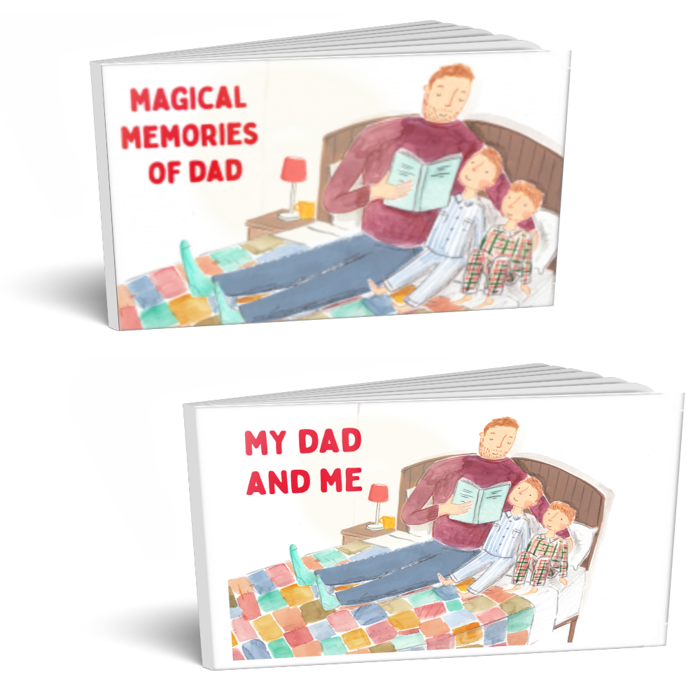 Magical Memories of Dad - a nonprofit charity book on grief awareness for children