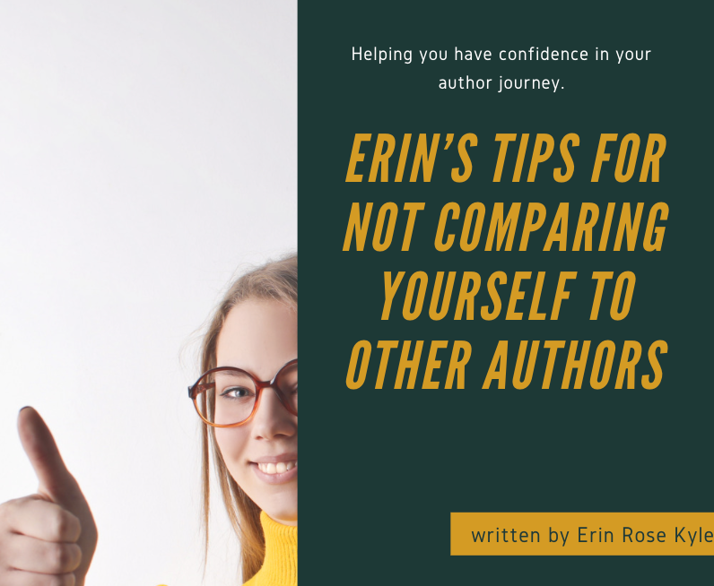 Tips for not comparing yourself to other authors.