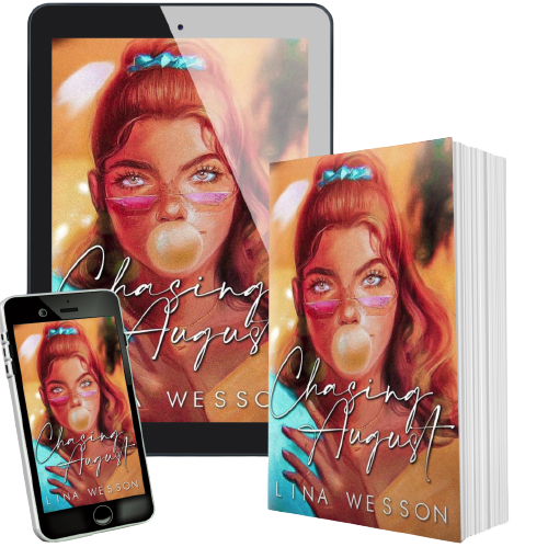 Chasing August by Lina Wesson and edited by Kirsten Rees